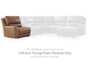 DeepWakes Power Reclining Sectional with Chaise - Furniture Queen (GA)*
