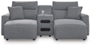 Modmax Power Reclining Sectional with Chaise - Furniture Queen (GA)*