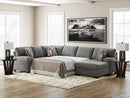 Clarington Sleeper Sectional with Chaise - Furniture Queen (GA)*