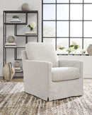 Nenana Next-Gen Nuvella Swivel Glider Accent Chair - Furniture Queen (GA)*