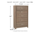 Culverbach Chest of Drawers - Furniture Queen (GA)*