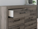 Graystorm Dresser and Mirror - Furniture Queen (GA)*