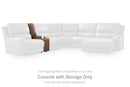 DeepWakes Power Reclining Sectional with Chaise - Furniture Queen (GA)*