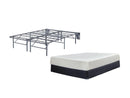 10 Inch Chime Memory Foam Mattress Set - Furniture Queen (GA)*
