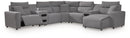 Modmax Power Reclining Sectional with Chaise - Furniture Queen (GA)*