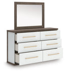 Kendanport Dresser and Mirror - Furniture Queen (GA)*