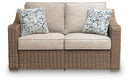 Laguna Heights Outdoor Loveseat with Cushion - Furniture Queen (GA)*