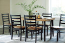 Blondon Dining Table and 6 Chairs (Set of 7)
