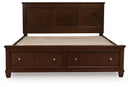 Danabrin Panel Storage Bed - Furniture Queen (GA)*