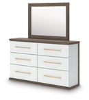 Kendanport Dresser and Mirror - Furniture Queen (GA)*