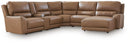 DeepWakes Power Reclining Sectional with Chaise - Furniture Queen (GA)*