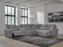 Modmax Power Reclining Sectional with Chaise - Furniture Queen (GA)*