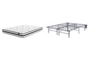 8 Inch Chime Innerspring Mattress Set - Furniture Queen (GA)*