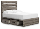 Graystorm Bed with Storage - Furniture Queen (GA)*