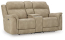 Next-Gen DuraPella Power Reclining Loveseat with Console - Furniture Queen (GA)*