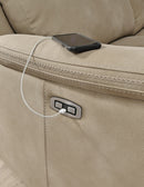 Next-Gen DuraPella Power Reclining Loveseat with Console - Furniture Queen (GA)*