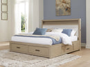 Calmoro Bed - Furniture Queen (GA)*