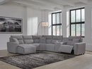 Modmax Power Reclining Sectional with Chaise - Furniture Queen (GA)*