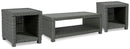 Elite Park Outdoor Occasional Table Set - Furniture Queen (GA)*