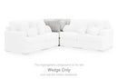 Cuddle Plush Sectional with Chaise - Furniture Queen (GA)*
