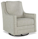 Kambria Swivel Glider Accent Chair - Furniture Queen (GA)*
