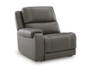 5Z - Pittson Power Reclining Sectional Loveseat - Furniture Queen (GA)*
