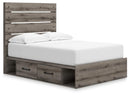 Graystorm Bed with Storage - Furniture Queen (GA)*