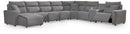 Modmax II Power Reclining Sectional with Console - Furniture Queen (GA)*