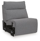 Modmax II Power Reclining Sectional with Chaise and Console - Furniture Queen (GA)*