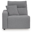 Modmax II Power Reclining Sectional with Chaise and Audio System - Furniture Queen (GA)*