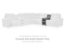 Modmax II Power Reclining Sectional with Chaise and Audio System - Furniture Queen (GA)*