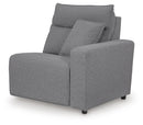 Modmax II Power Reclining Sectional with Audio Console - Furniture Queen (GA)*
