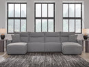 Modmax II Power Reclining Sectional with Chaise - Furniture Queen (GA)*