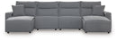 Modmax II Reclining Sectional with Double Chaise - Furniture Queen (GA)*