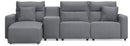 Modmax II Reclining Sectional with Chaise and Console - Furniture Queen (GA)*