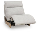 Modmax II Power Reclining Sectional with Chaise and Audio Consoles - Furniture Queen (GA)*
