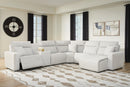 Modmax II Power Reclining Sectional with Chaise and Console - Furniture Queen (GA)*