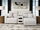 Modmax II Power Reclining Sectional with Chaise and Audio Console - Furniture Queen (GA)*