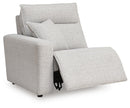 Modmax II Power Reclining Sectional with Chaise and Audio Consoles - Furniture Queen (GA)*