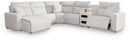 Modmax II Reclining Sectional with Chaise and Audio Console - Furniture Queen (GA)*