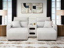 Modmax II Power Reclining Sectional with Chaise and Audio Console - Furniture Queen (GA)*