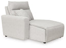 Modmax II Power Reclining Sectional with Chaise and Audio Console - Furniture Queen (GA)*