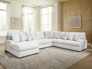 Misty-Lakes Sectional with Chaise - Furniture Queen (GA)*
