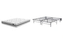 8 Inch Chime Innerspring Mattress Set - Furniture Queen (GA)*