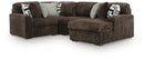 Midnight-Madness Sectional with Chaise - Furniture Queen (GA)*