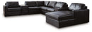 Modmax II Sectional with Chaise and Audio Consoles - Furniture Queen (GA)*
