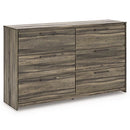 Elbrim Dresser and Mirror - Furniture Queen (GA)*