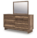 Chirason Dresser and Mirror - Furniture Queen (GA)*