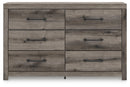 Graystorm Dresser and Mirror - Furniture Queen (GA)*