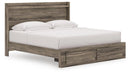 Elbrim Panel Storage Bed - Furniture Queen (GA)*